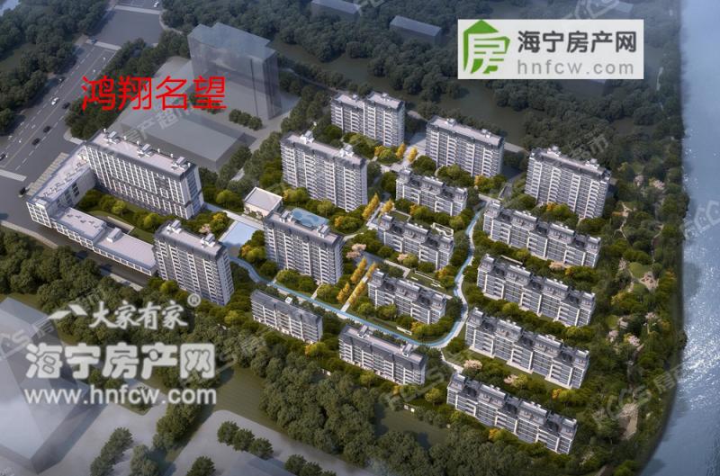 鸿翔名望,小区幢落分布图,