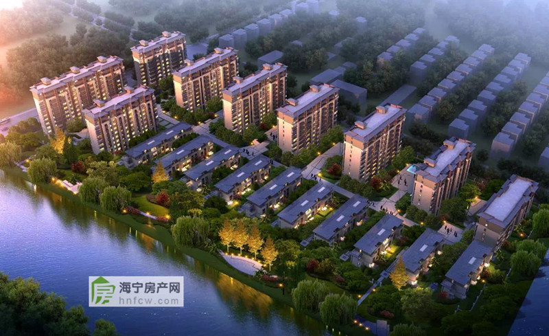 吉翔澜山公馆,小区幢落分布图,